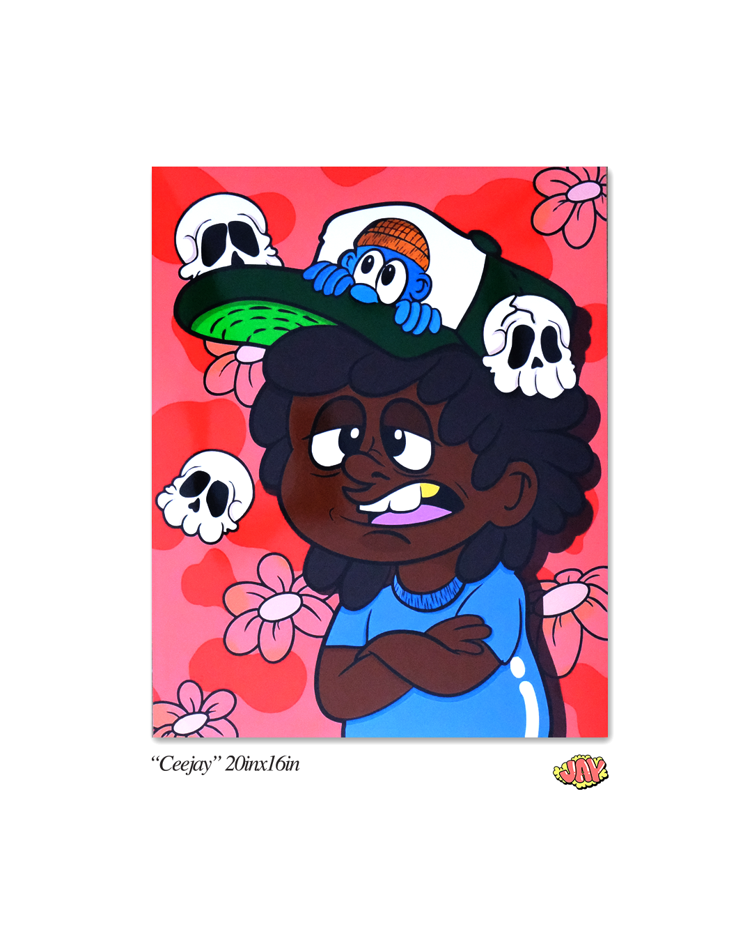"CEEJAY" PRINT